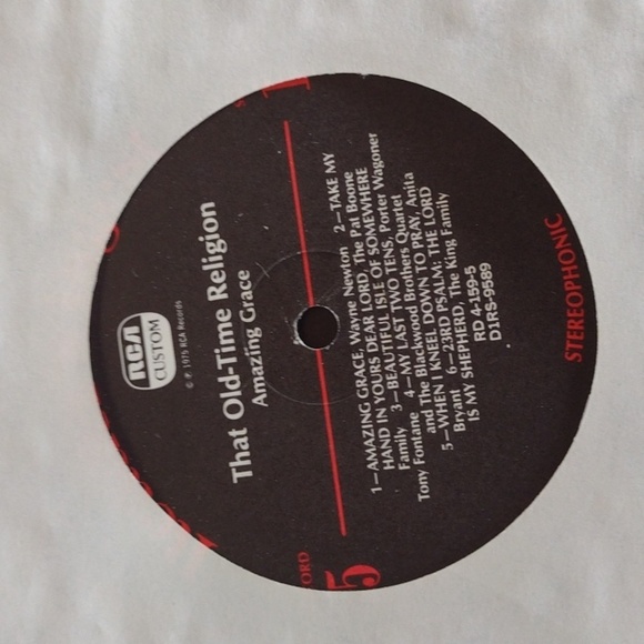 RCA Custom Vinyl Record Set-Old-Time Religion (4) - Picture 6 of 10